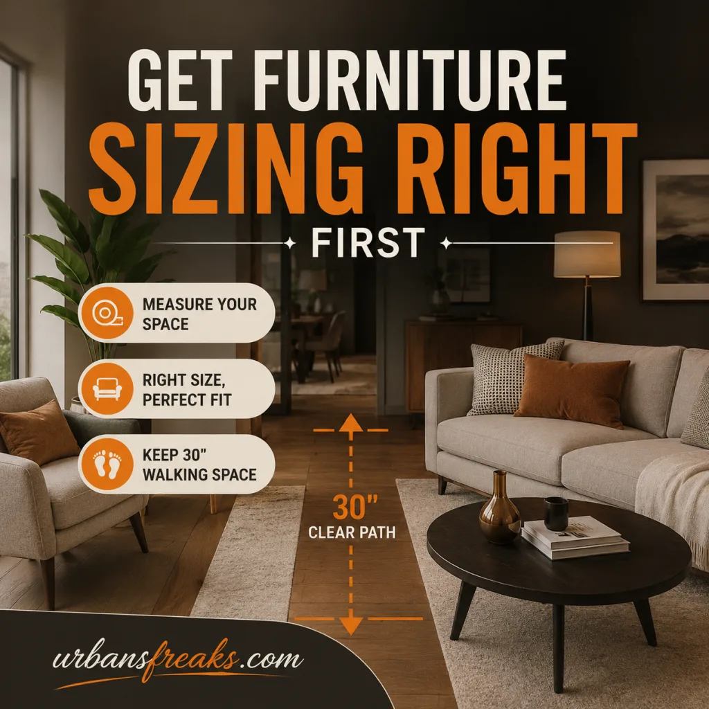 Interior Decoration Tips Get Furniture Sizing Right First