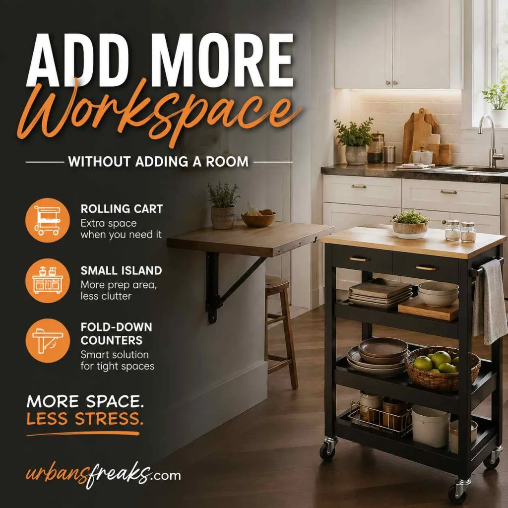 Kitchen Upgrading Advice Mintpalment Add More Workspace Without Adding a Room