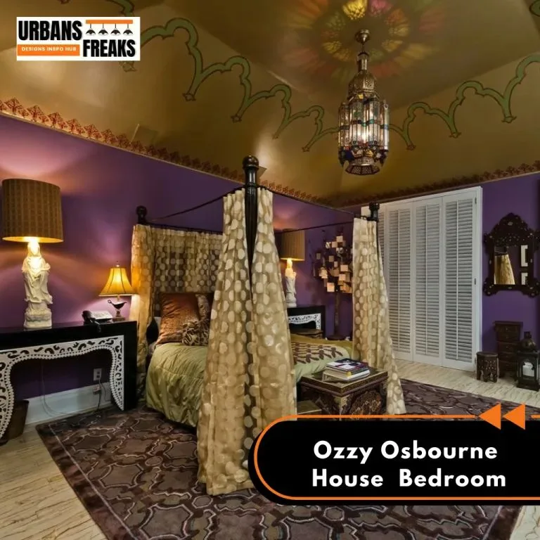 Ozzy Osbourne House bedroom