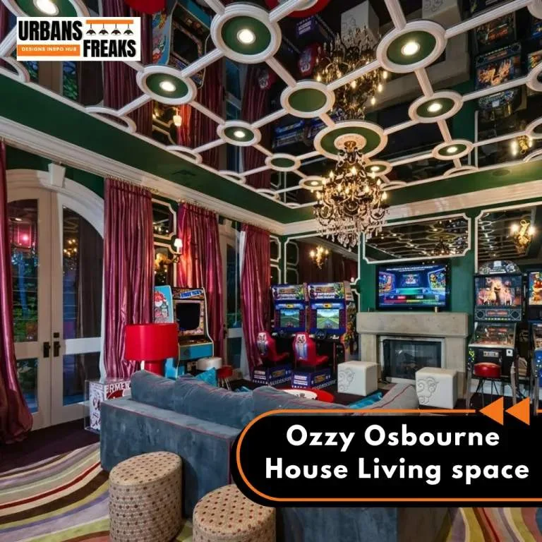 Ozzy Osbourne House living space