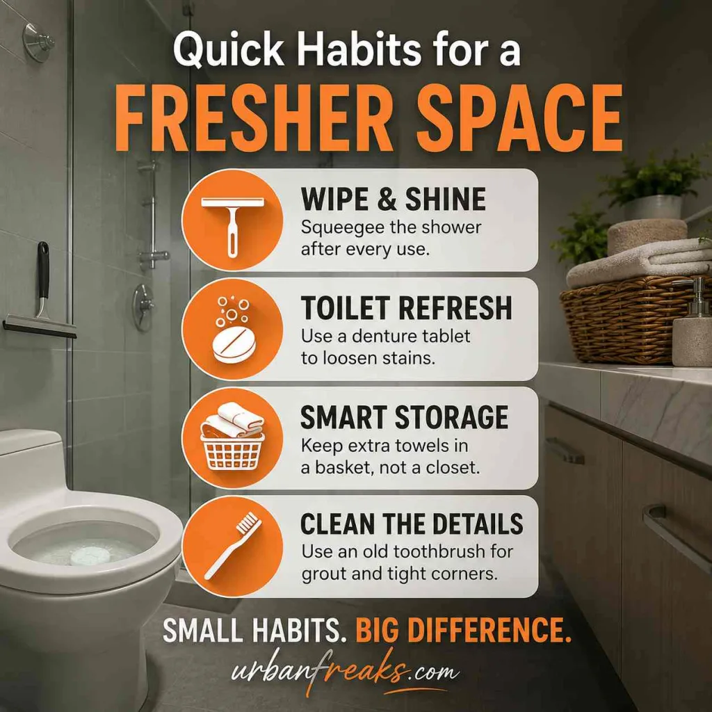 Wutawhacks Home Hacks Bathroom Hacks for a Cleaner, Fresher Space