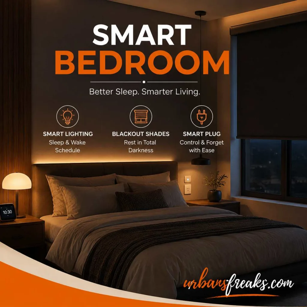 Smart Home Decor Room-by-Room Smart Home Decor Ideas bedroom