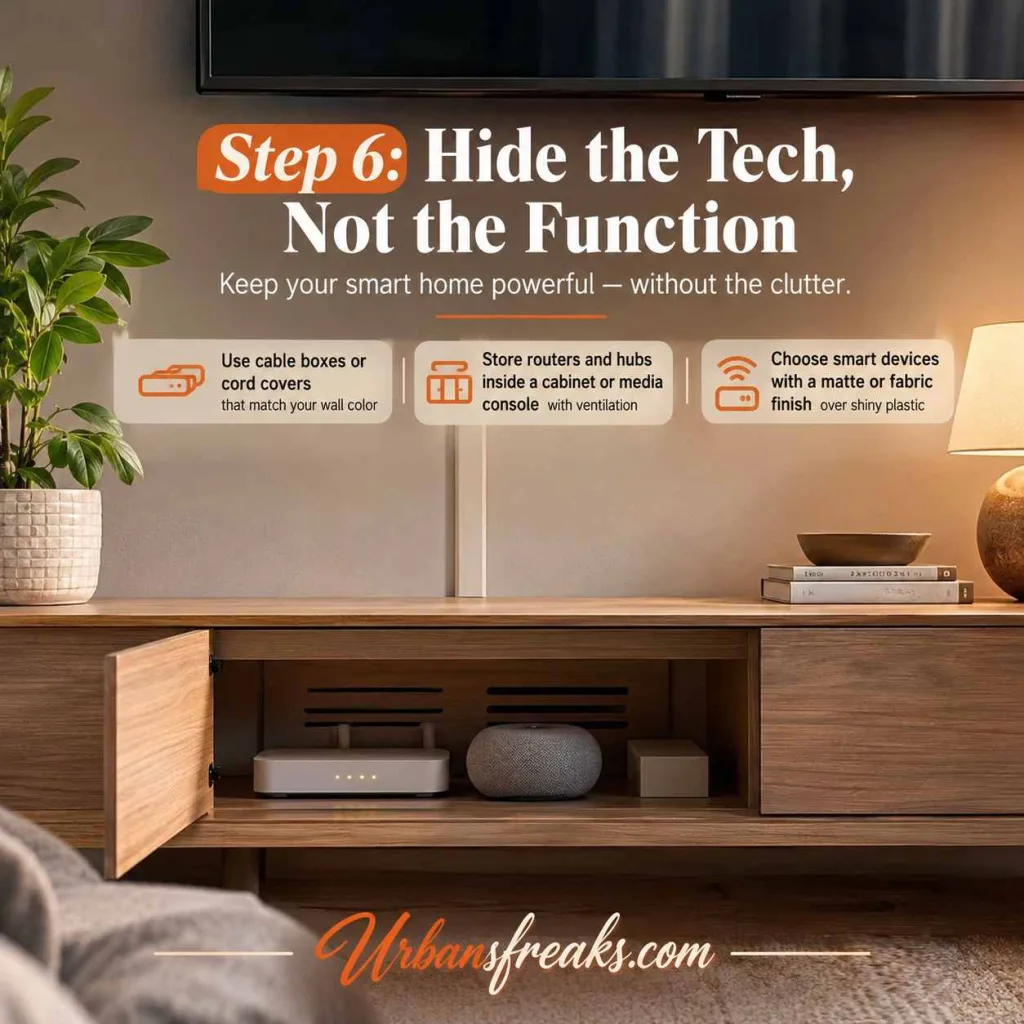 Smart Home Decor Step-by-Step: How to Set Up Your Smart Home Decor Step 6: Hide the Tech, Not the Function