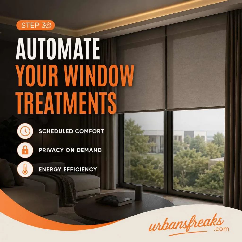 Smart Home Decor Step-by-Step: How to Set Up Your Smart Home Decor Step 3: Automate Your Window Treatments