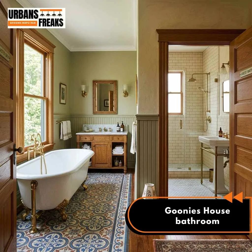 Goonies House bathroom