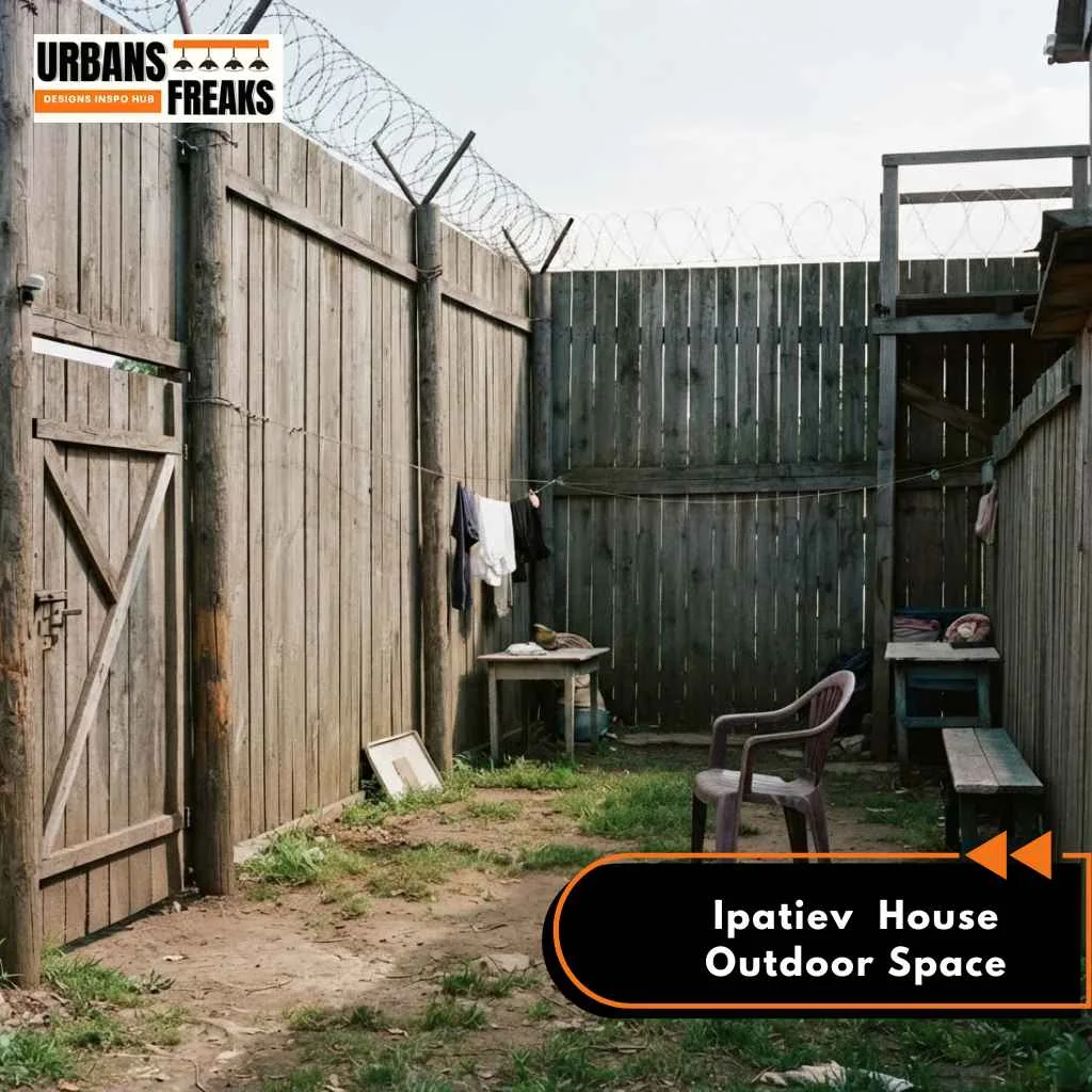 Ipatiev House outdoor space