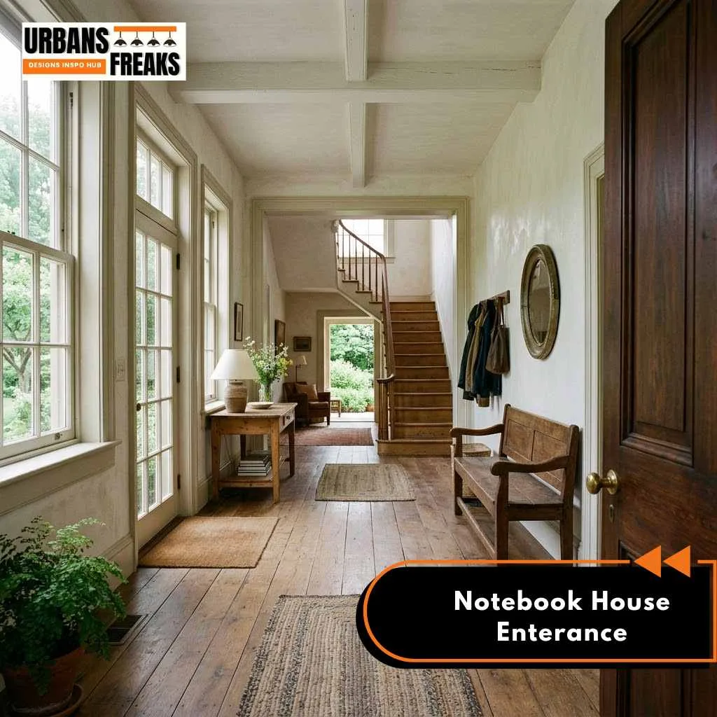 Notebook House enterance