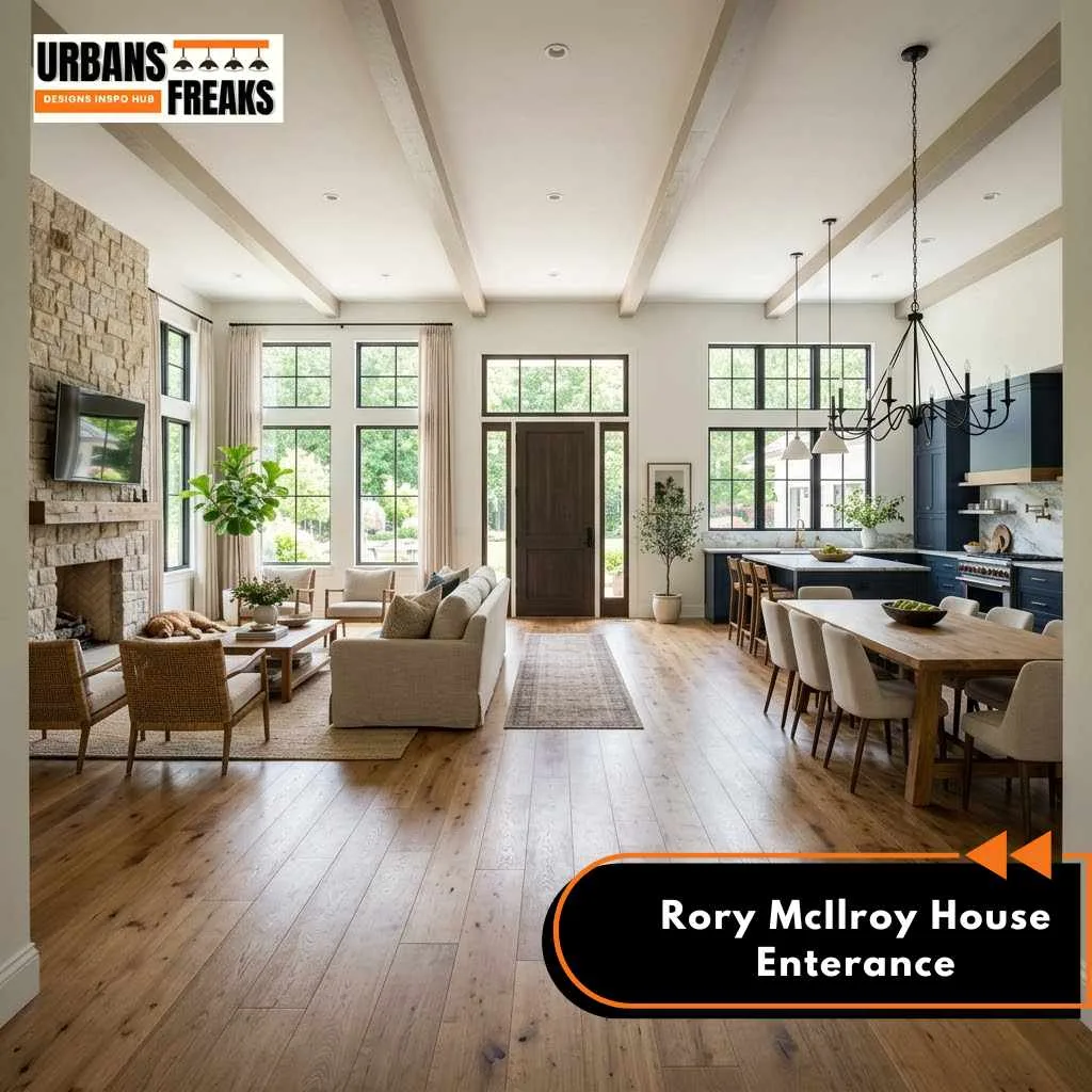 Rory McIlroy House enterance