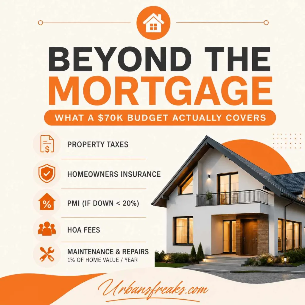 Beyond the Mortgage: What a $70K Budget Actually Covers