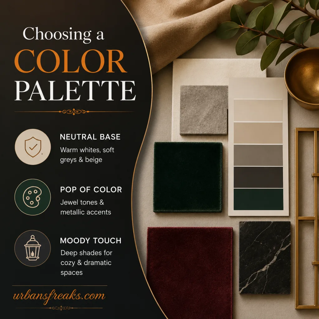Luxury Interior Design Choosing a Color Palette