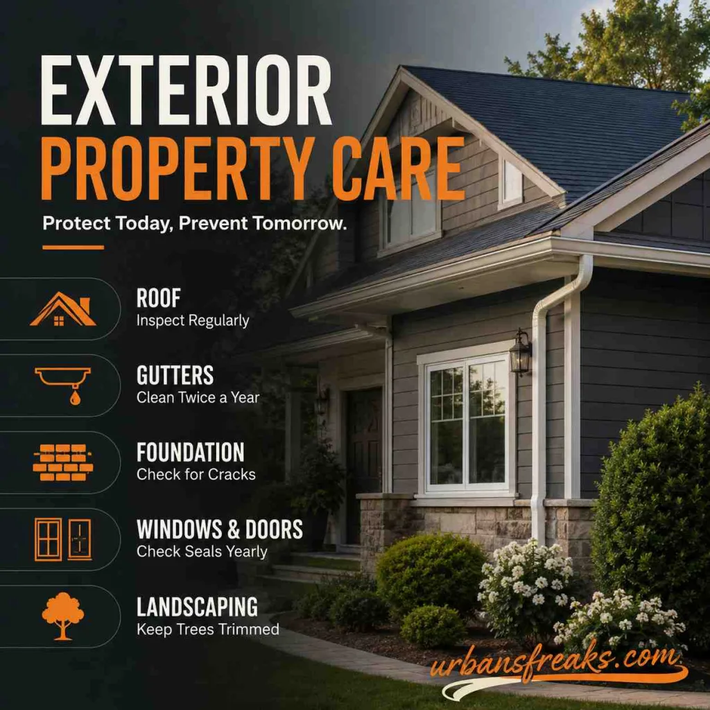 Property Care Checklist Exterior Property Care