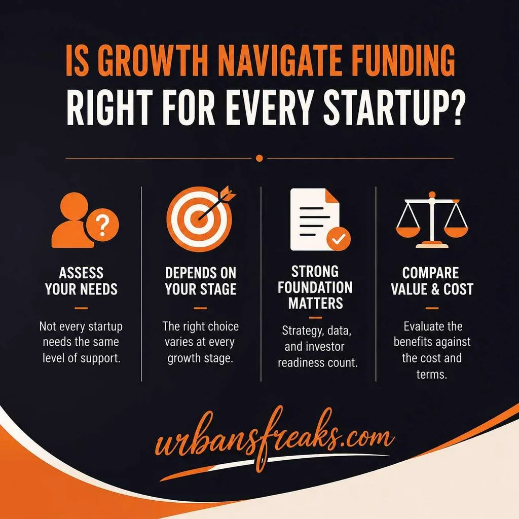 Is Growth Navigate Funding Right for Every Startup?