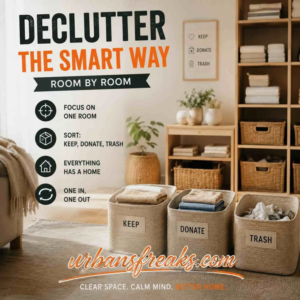 DrHomey Tips Declutter the Smart Way, Room by Room