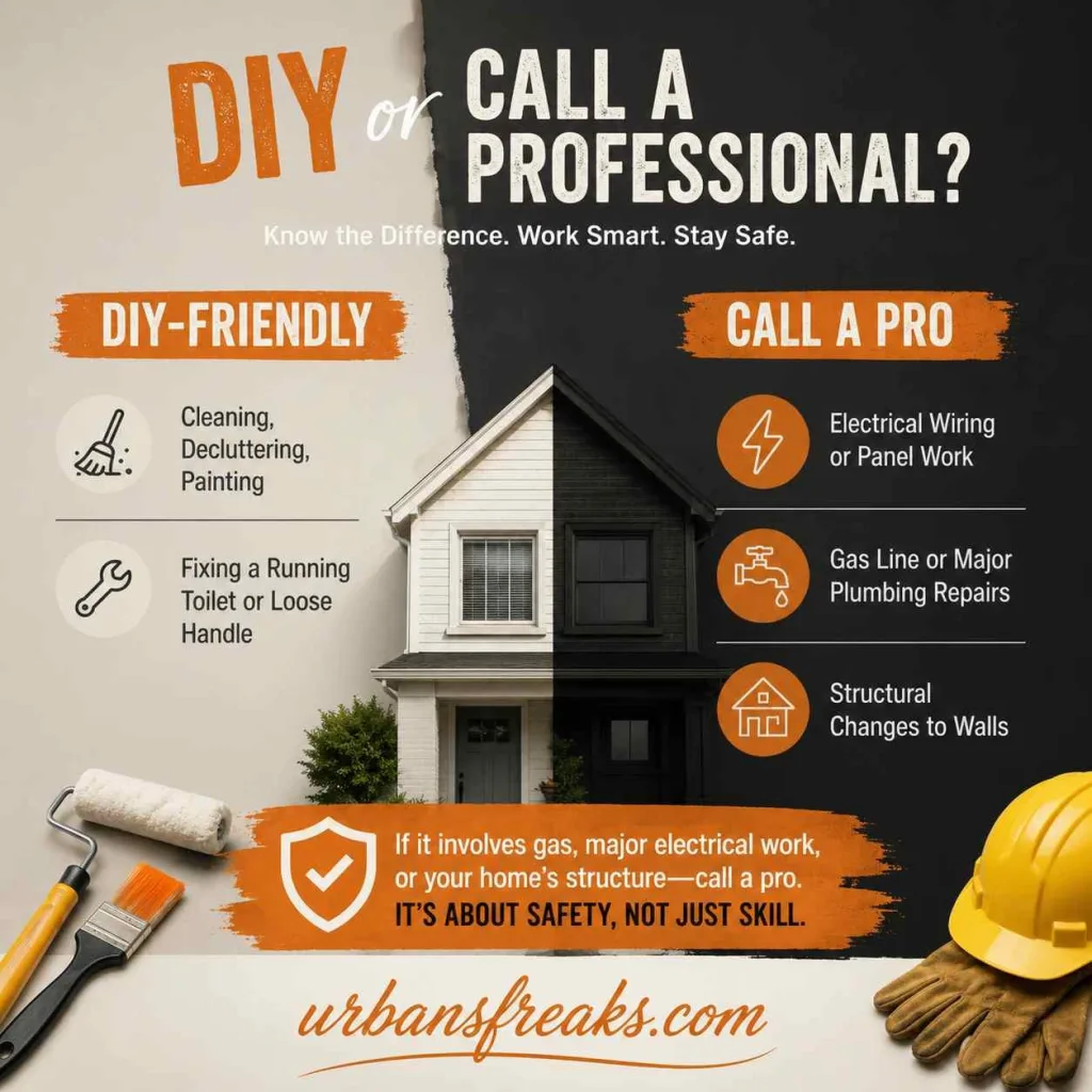 DrHomey Tips DIY or Call a Professional?