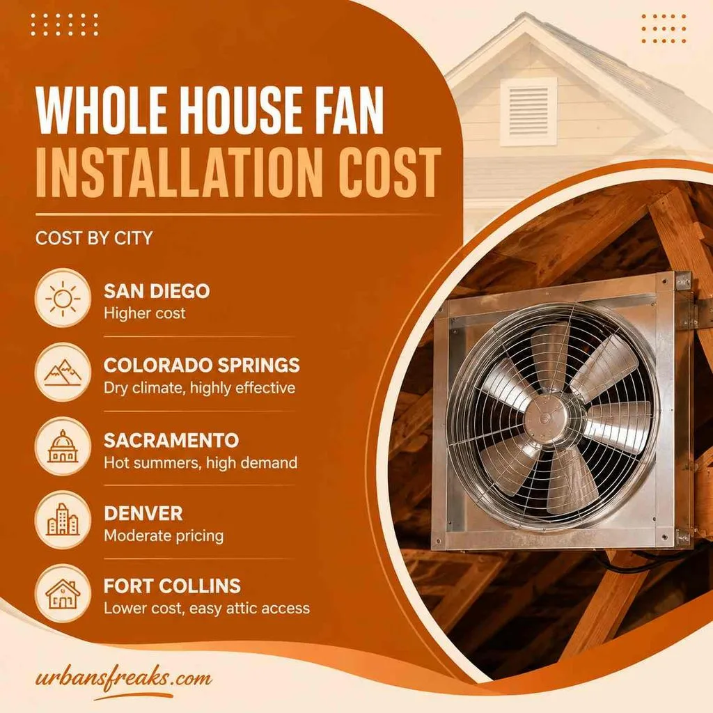 Whole House Fan Installation Cost