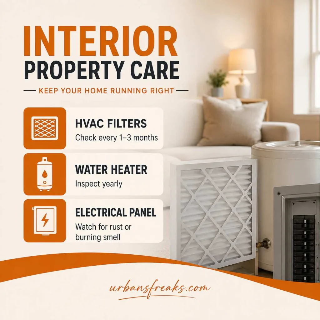 Property Care Checklist Interior Property Care