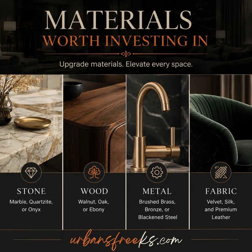 Luxury Interior Design Materials Worth Investing In