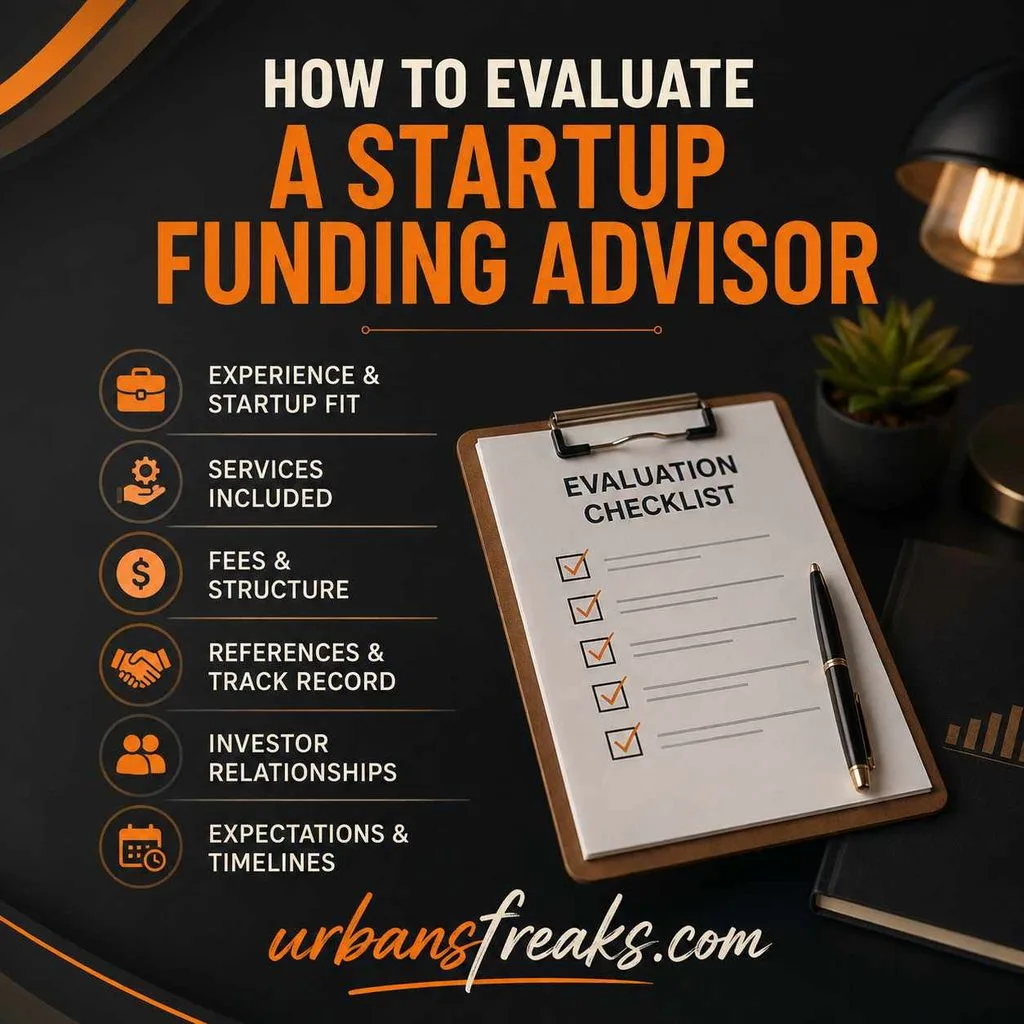 How to Evaluate a Startup Funding Advisor