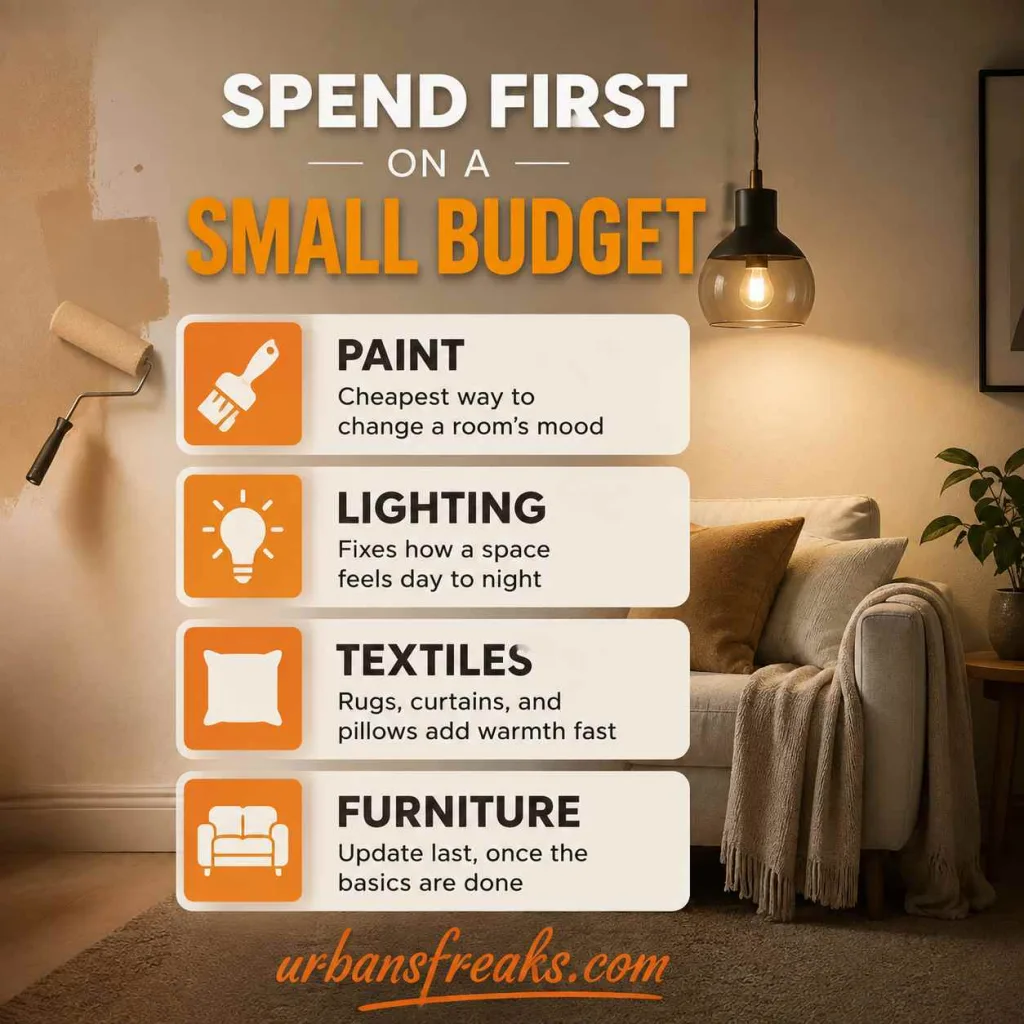 Upgrading Tips DecoradHouse Where to Spend First on a Small Budget