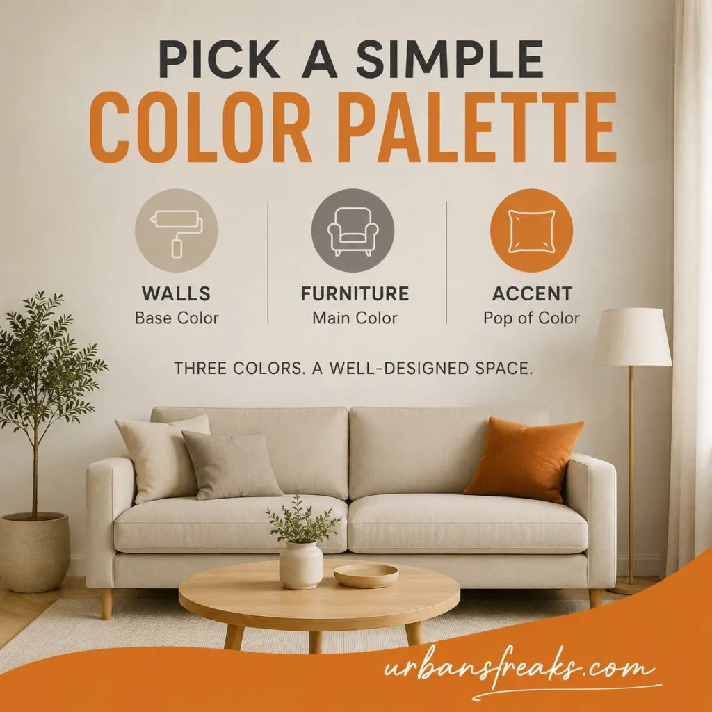 Upgrading Tips DecoradHouse Pick a Simple Color Palette
