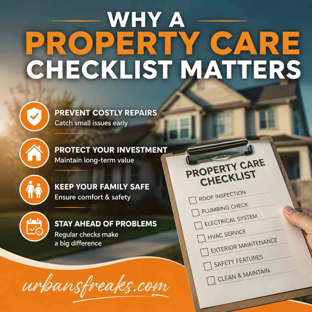 Property Care ChecklistWhy a Property Care Checklist Matters