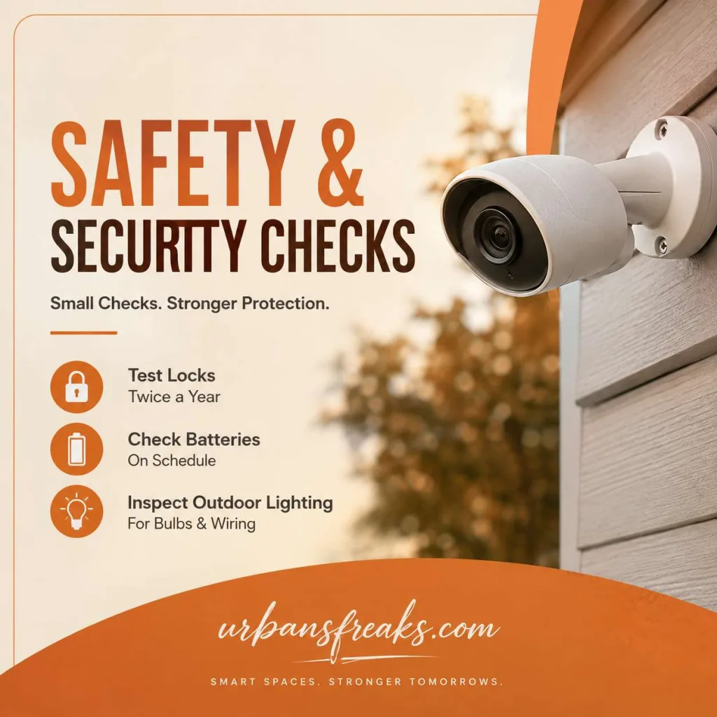 Property Care Checklist Safety and Security Checks