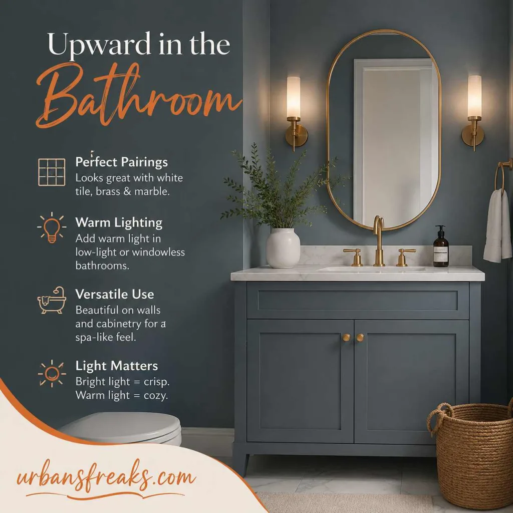 Sherwin Williams Upward SW 6239 Bathroom Use