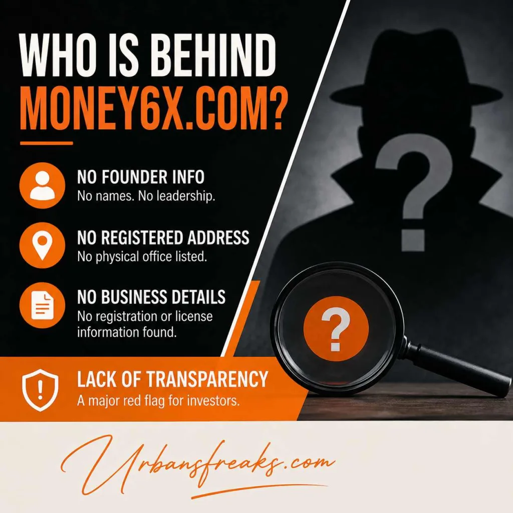Who Is Behind Money6x.com?