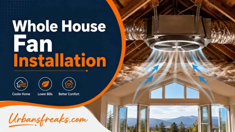 Whole House Fan Installation